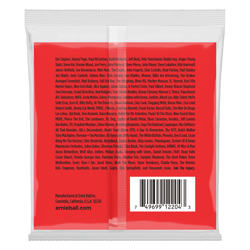 Nickel Wound Custom Gauge Electric Guitar Strings Ernie Ball