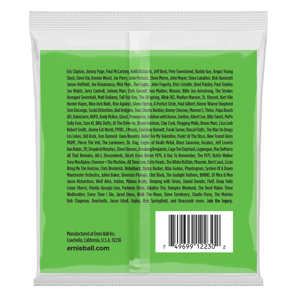 Slinky Nickel Wound Electric Guitar Strings Ernie Ball