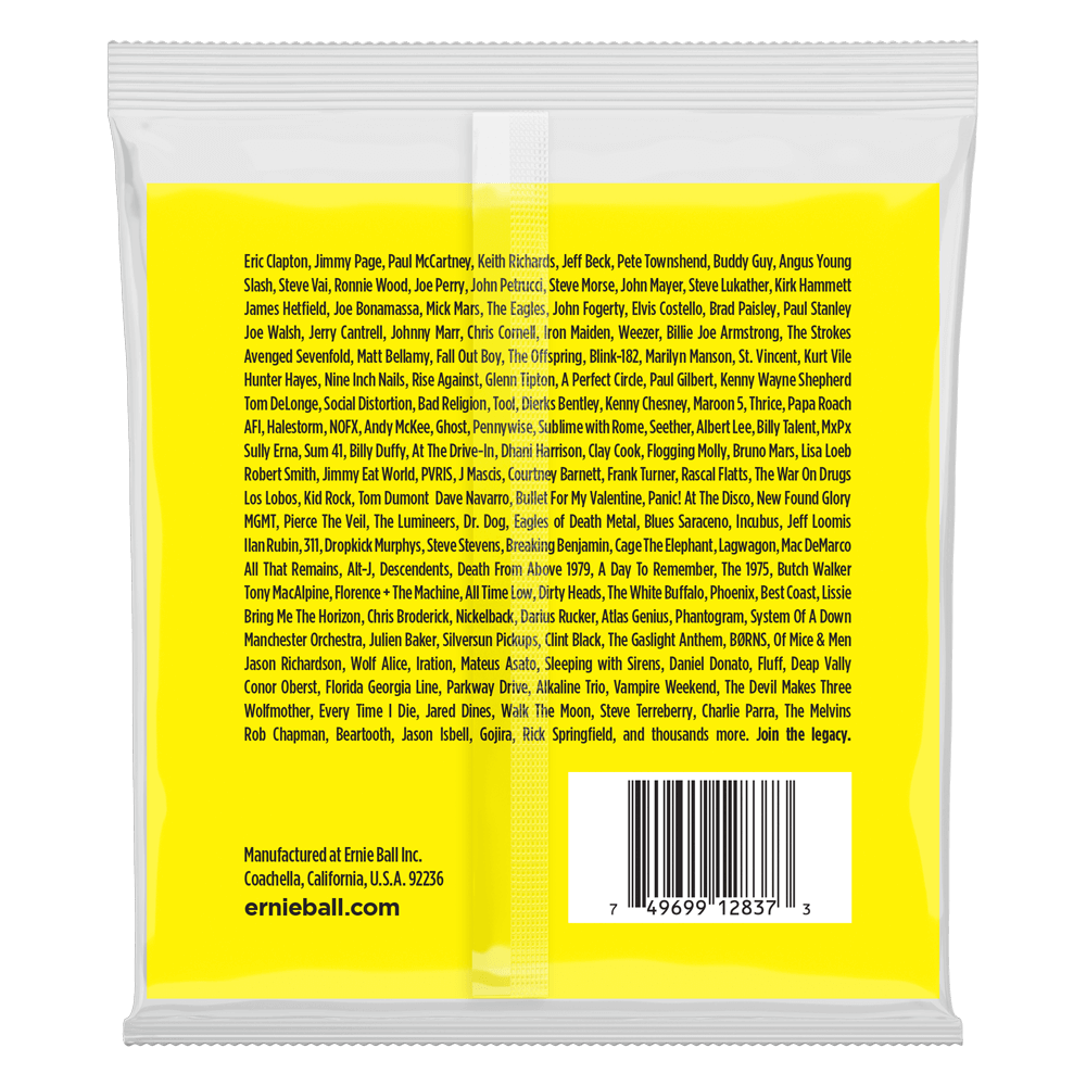 Slinky Nickel Wound Electric Guitar Strings Ernie Ball