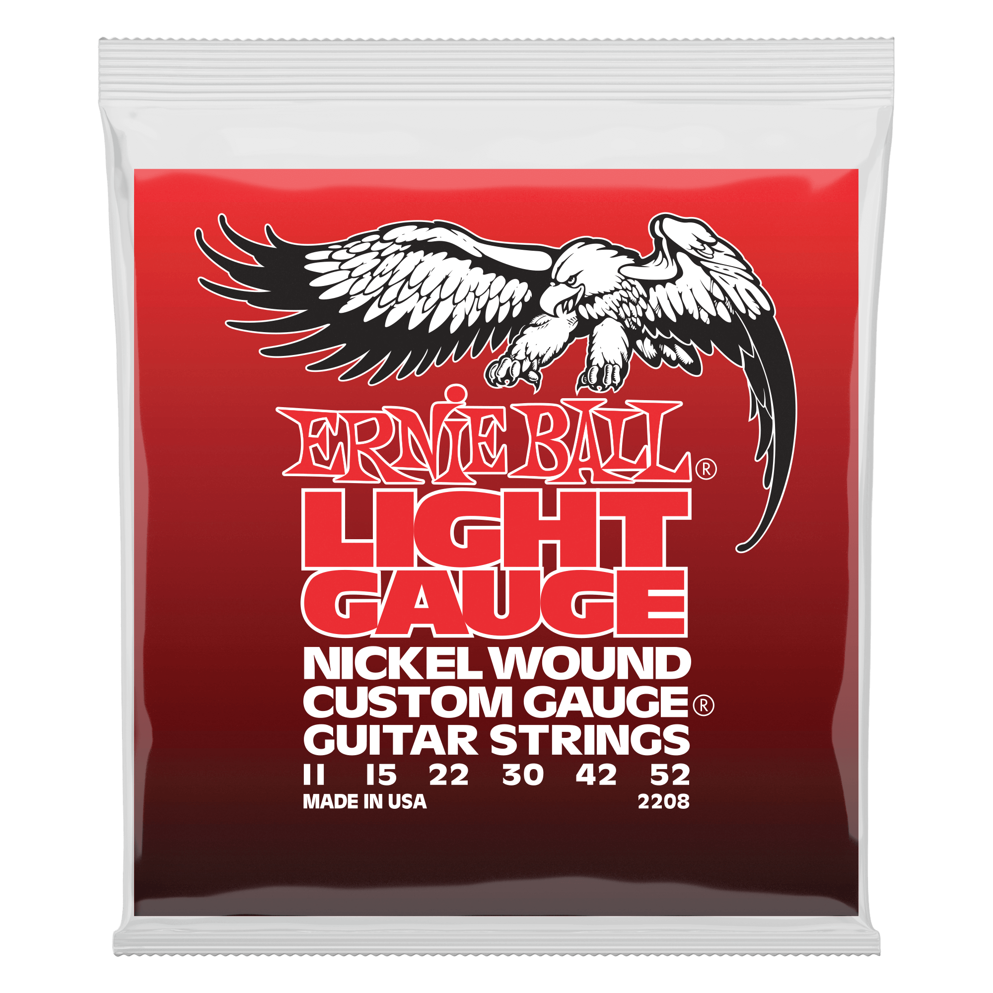 Nickel Wound Custom Gauge Electric Guitar Strings Ernie Ball
