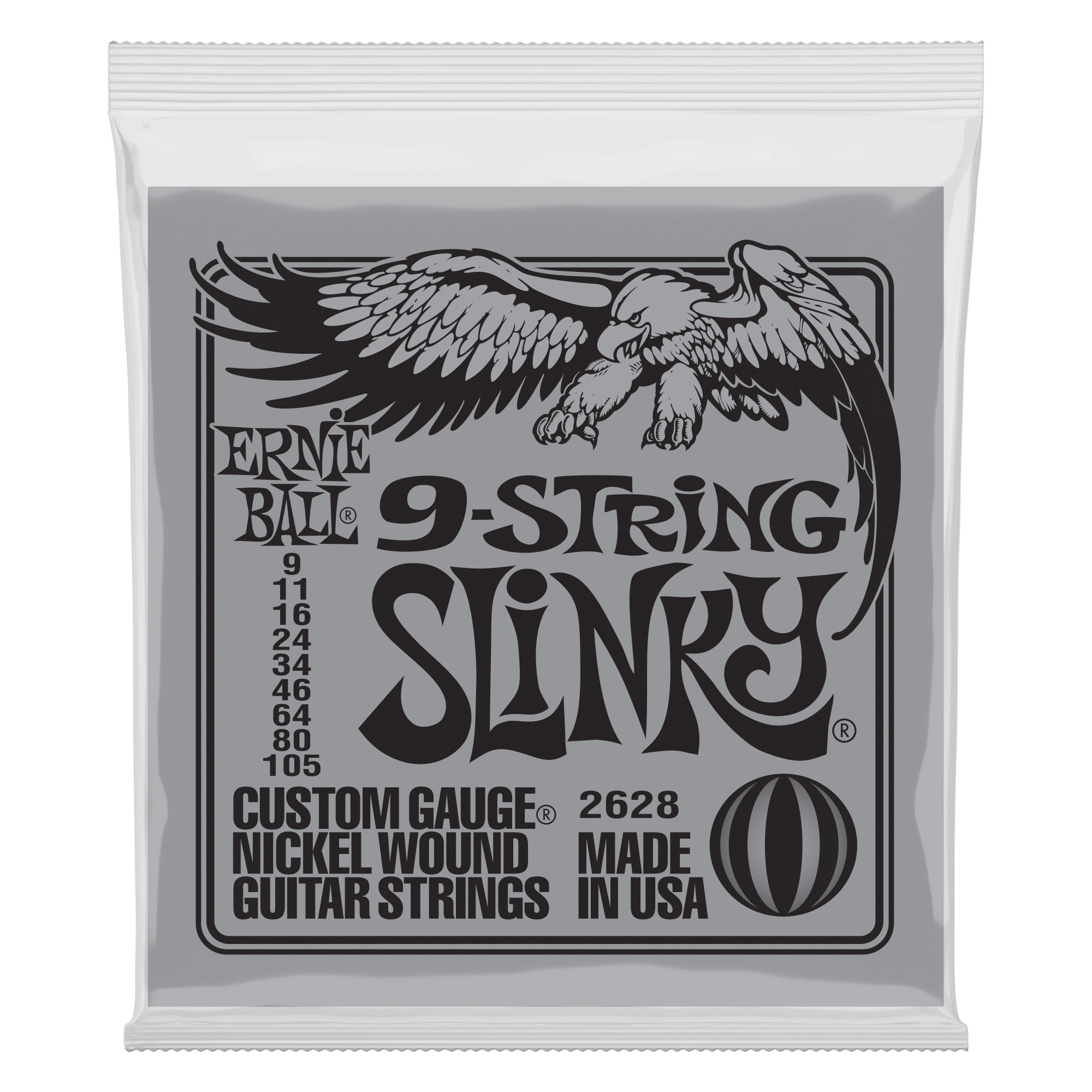 Slinky Nickel Wound Electric Guitar Strings Ernie Ball