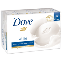 Dove Beauty Bar White 4 Count 4oz Bars