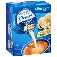 International Delight Creamer French Vanilla 24CT Single Serve PKG