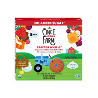 Once Upon a Farm Tractor Wheels Strawberry Pumpkin & Beet Baby Food - 3.35oz