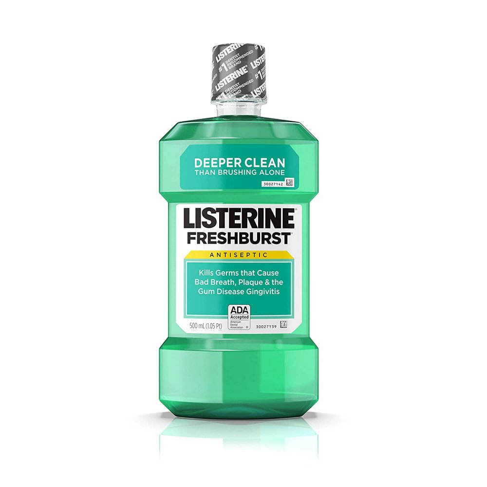 Listerine Antiseptic Fresh Burst 500ml (1.05 Pint) BTL