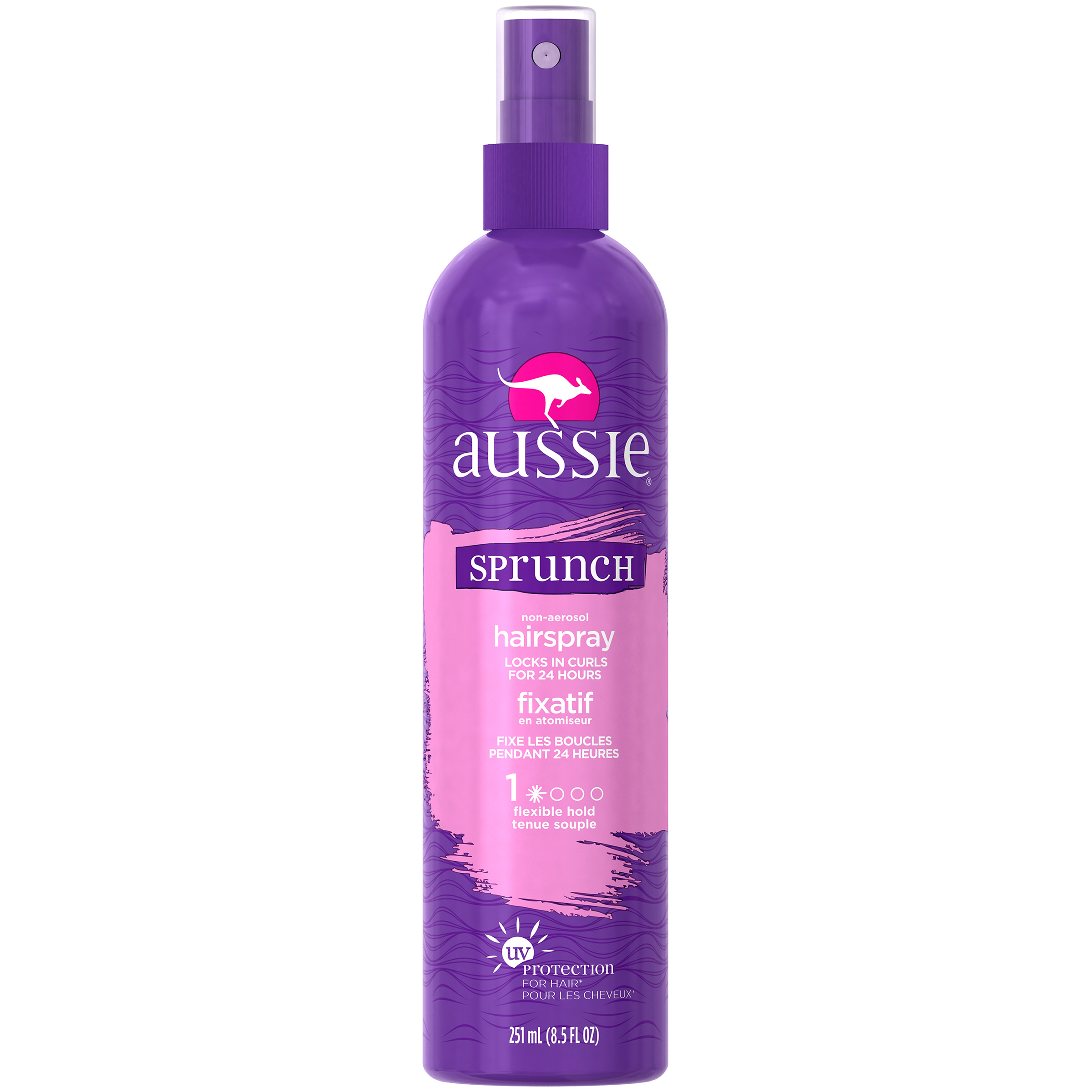 Aussie Sprunch Hairspray 8.5oz Non Aerosol