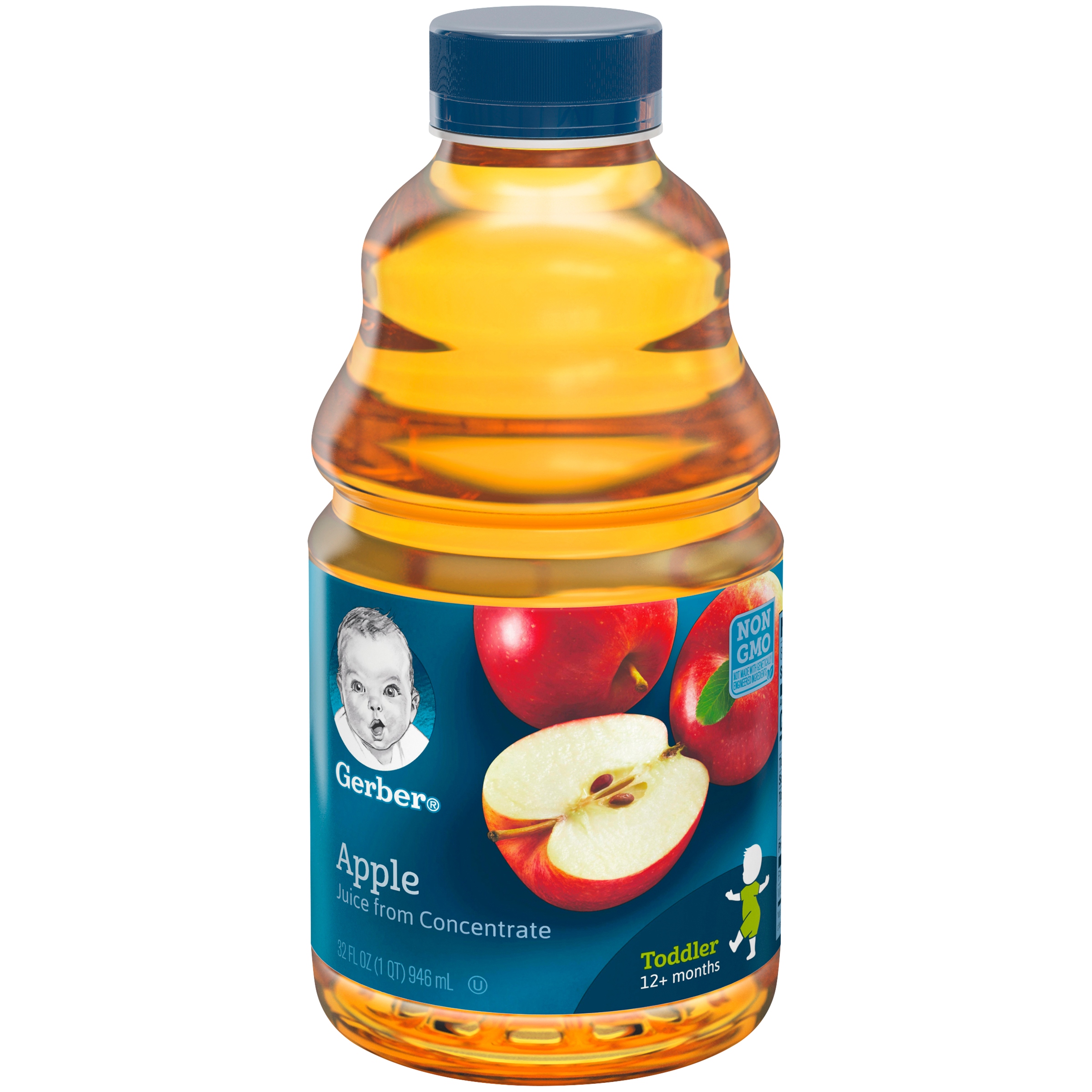 Gerber Fruit Juice Apple 32oz BTL