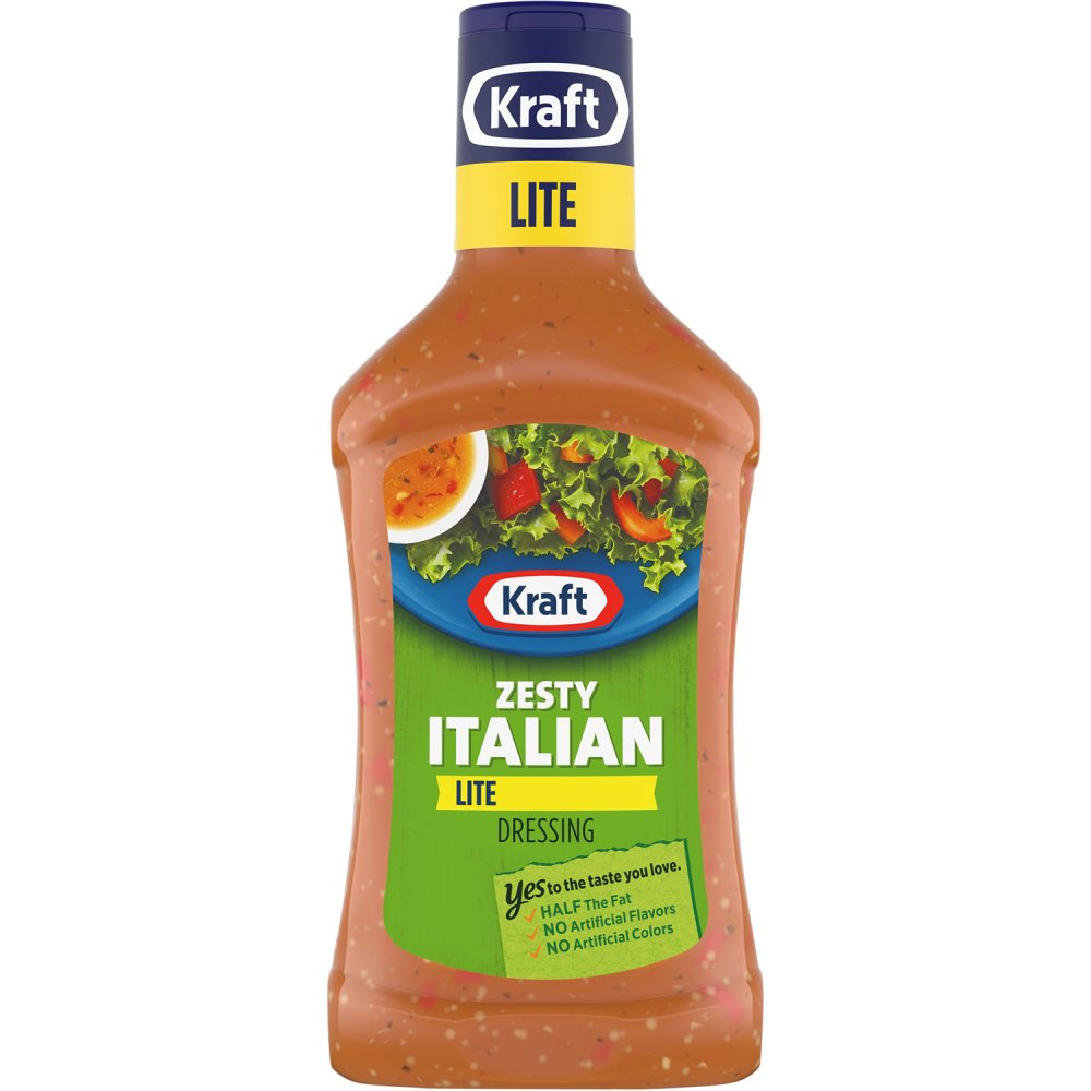 Kraft Light Zesty Italian Dressing 16oz BTL