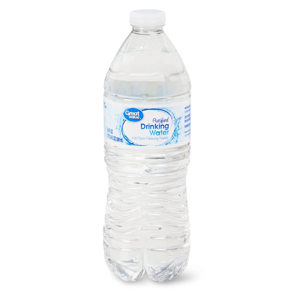 Store Brand Purified Water 16.9oz Bottle 12 Pack