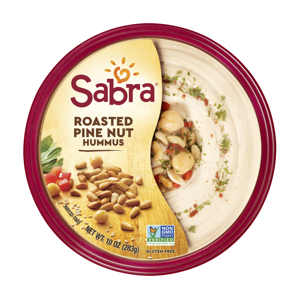 Sabra Hummus with Pine Nuts 10oz Tub