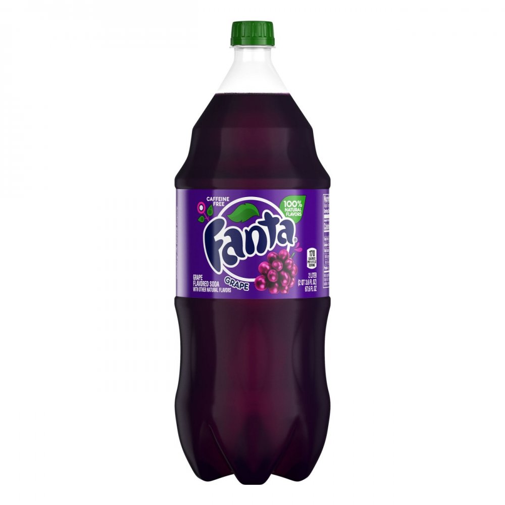 Fanta Grape Soda 2LTR Bottle