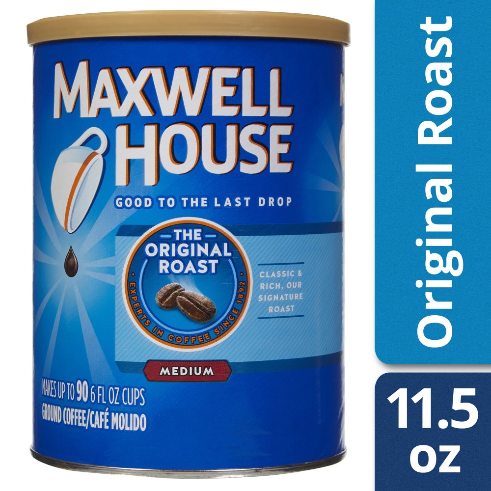 Maxwell House Ground Coffee Original Roast 11.5oz Can