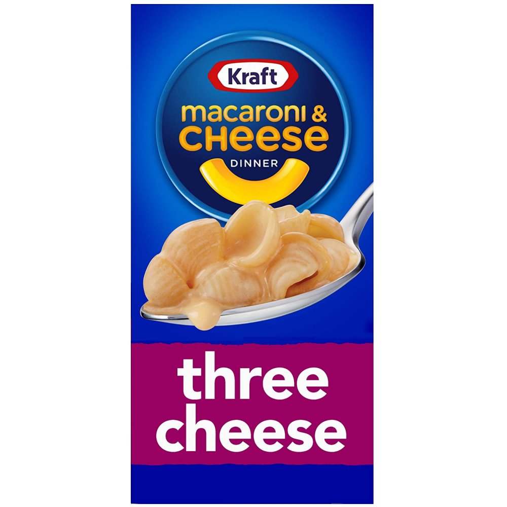 Kraft Macaroni & Cheese Three Cheese 7.25oz Box