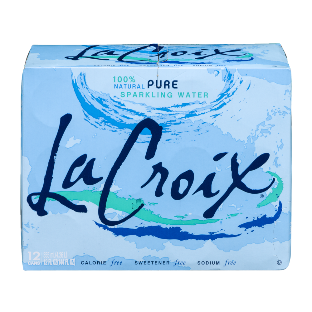 La Croix Natural Pure Sparkling Water 12PK of 12oz Cans