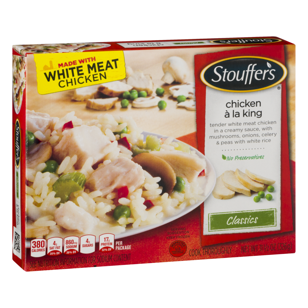 Stouffer's Chicken A' La King with Rice 11.5oz PKG