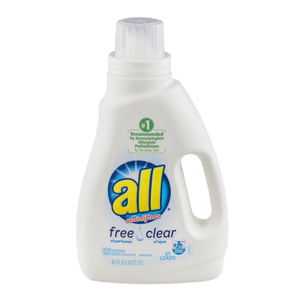 All Liquid Detergent Free Clear 2x Concentrate 36.oz BTL