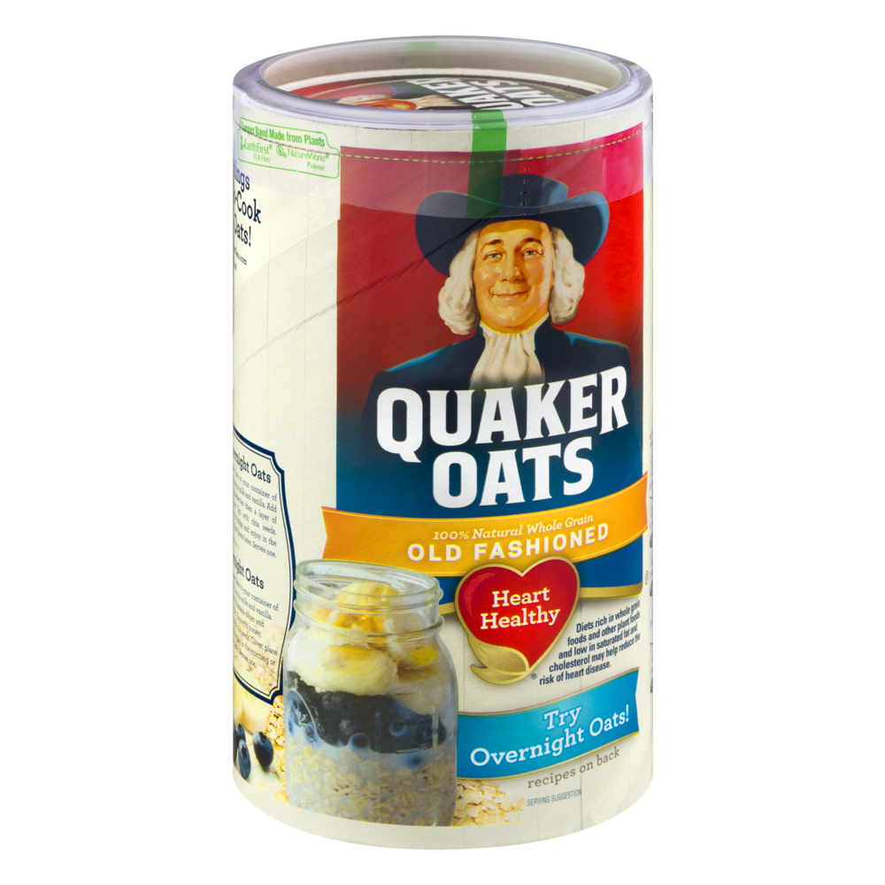 Quaker Old Fashioned Oats 18oz Can