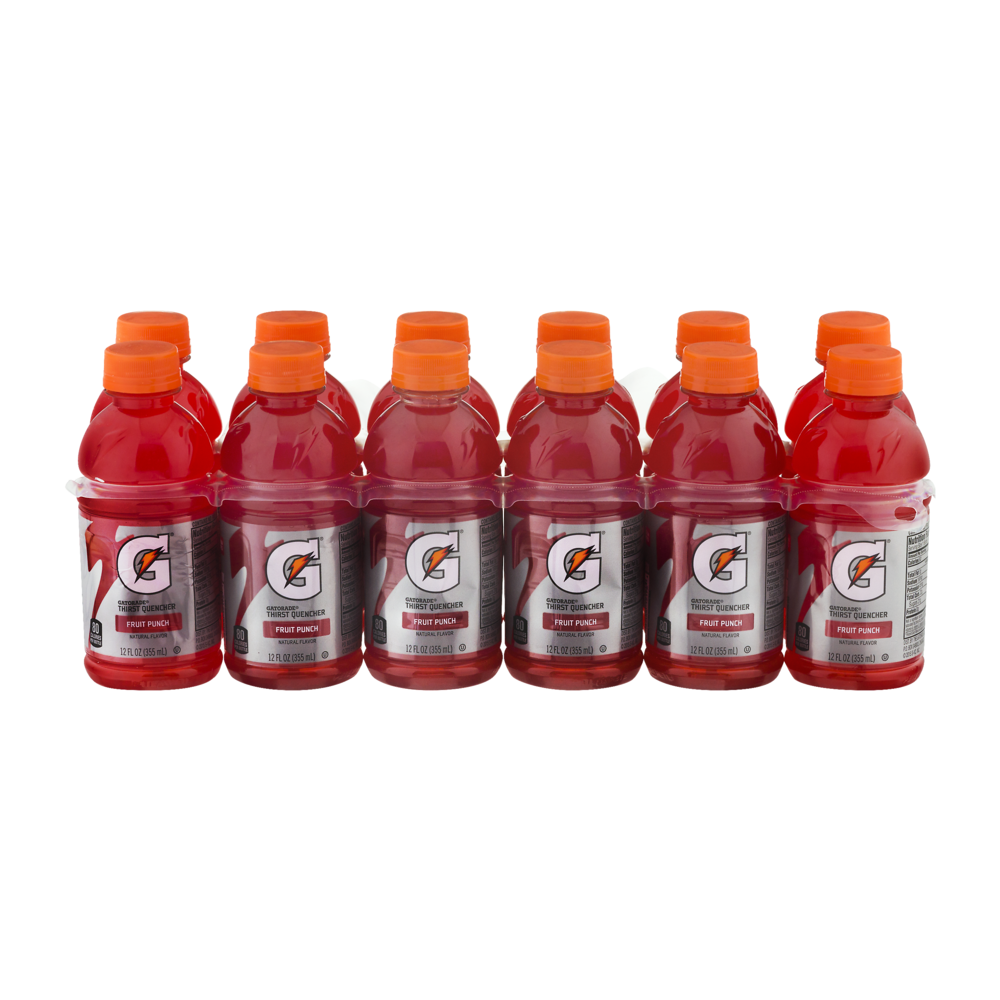 Gatorade Fruit Punch 12PK of 12oz BTLS