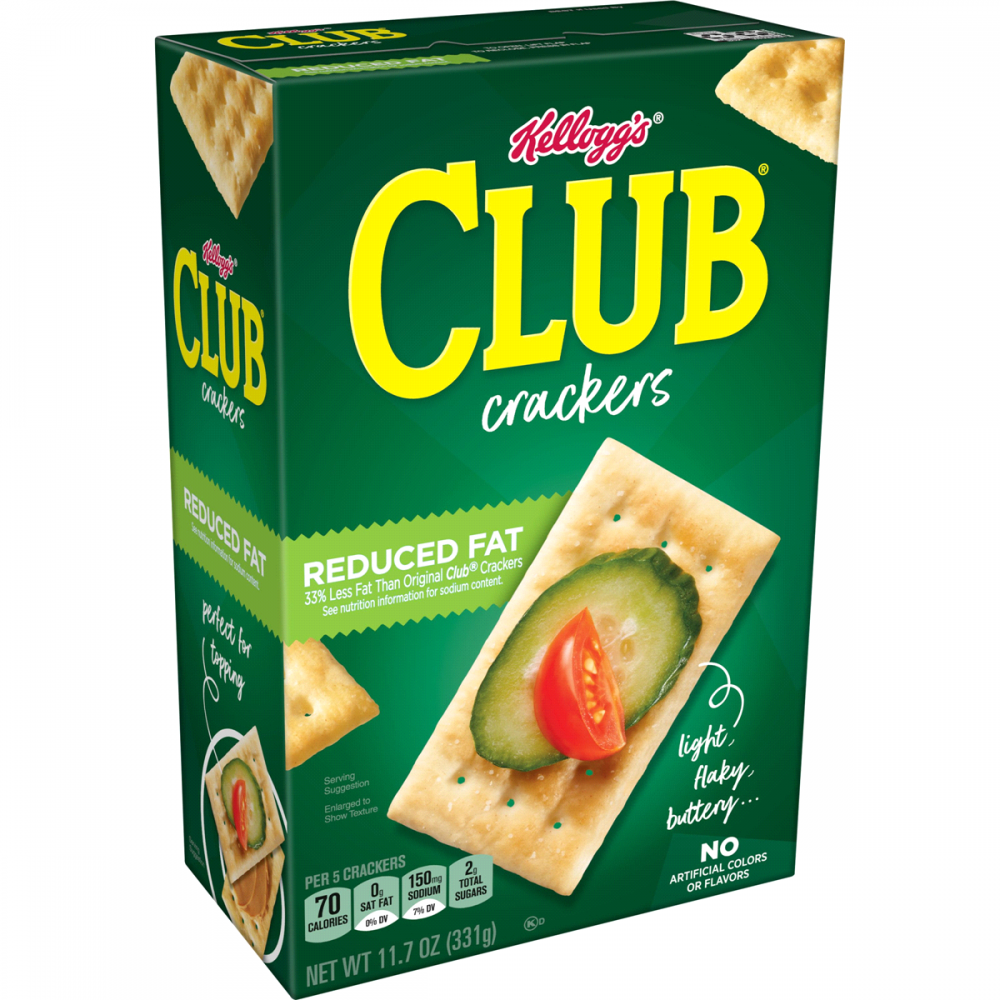 Keebler Club Crackers Reduced Fat 11.7oz Box