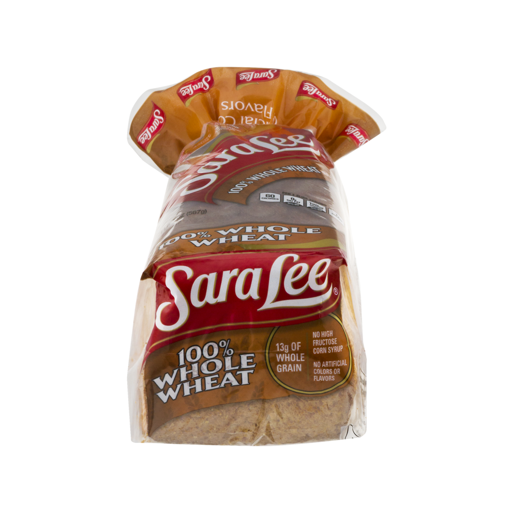 Sara Lee 100% Whole Wheat Bread 20 oz PKG