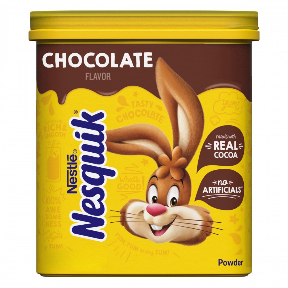 Nestle Nesquik Chocolate Flavor Powder Drink Mix 20.1 oz PKG
