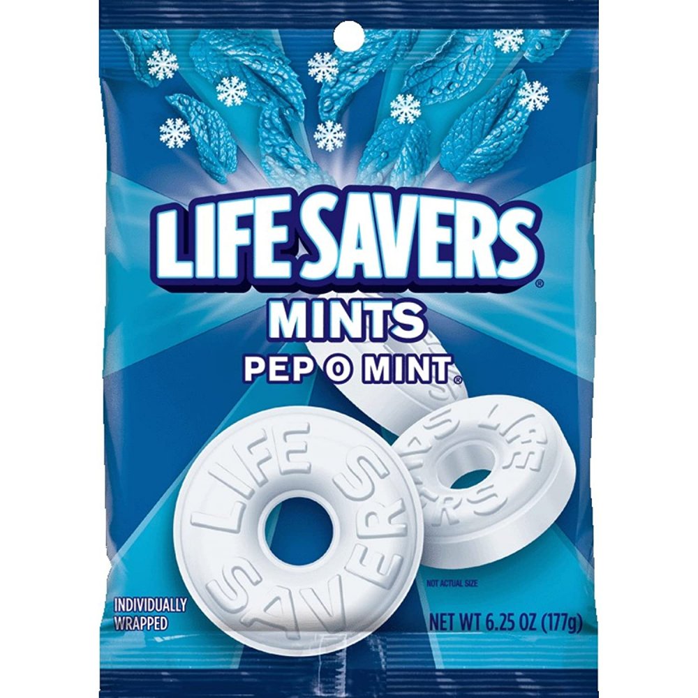 Life Savers Mints Pep O Mints 6.25oz Bag