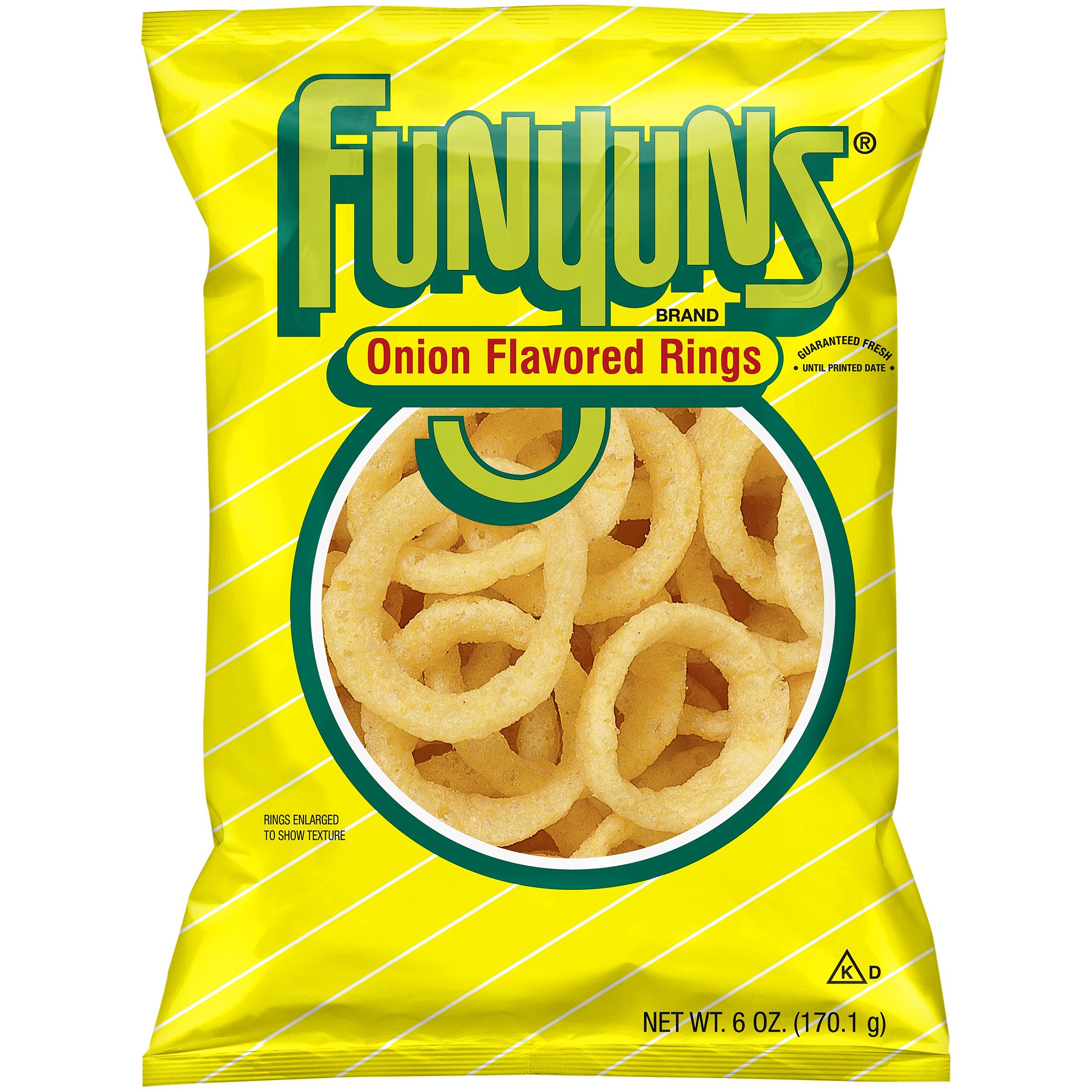 Funyuns Onion Flavored Rings 6oz Bag
