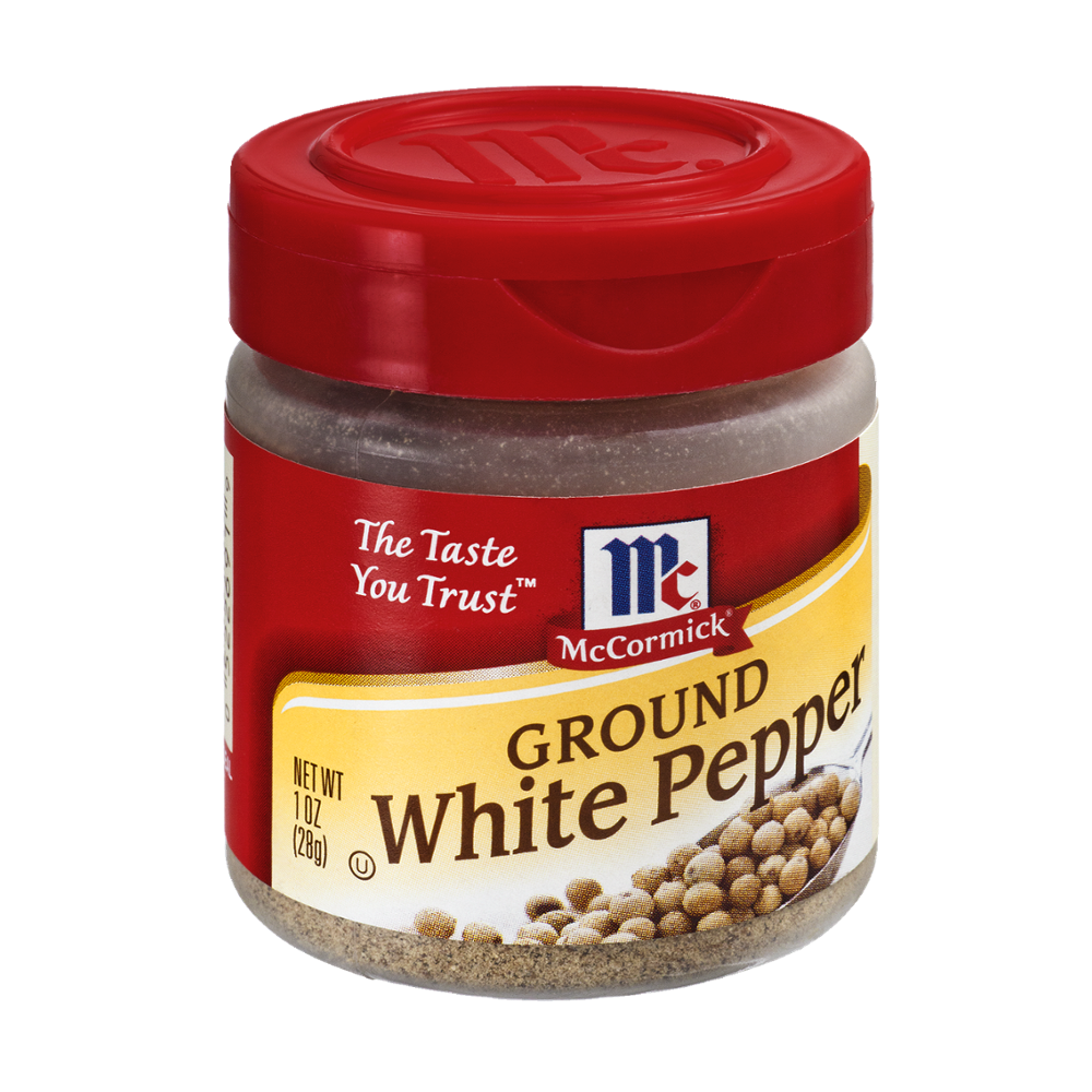 McCormick Ground White Pepper 1oz BTL