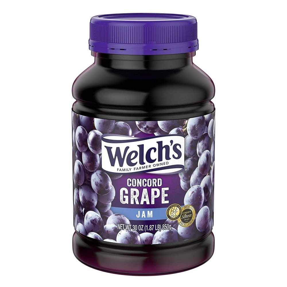 Welch's Concord Grape Jam 30oz Jar