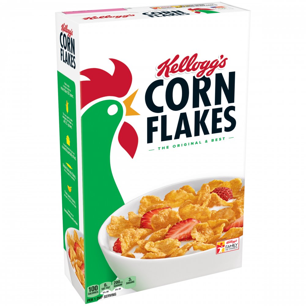 Kellogg's Corn Flakes Cereal 18oz Box