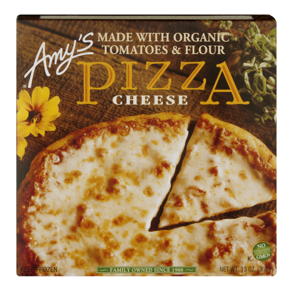Amy's Organic Pizza Cheese with Tomato Sauce 13oz Box