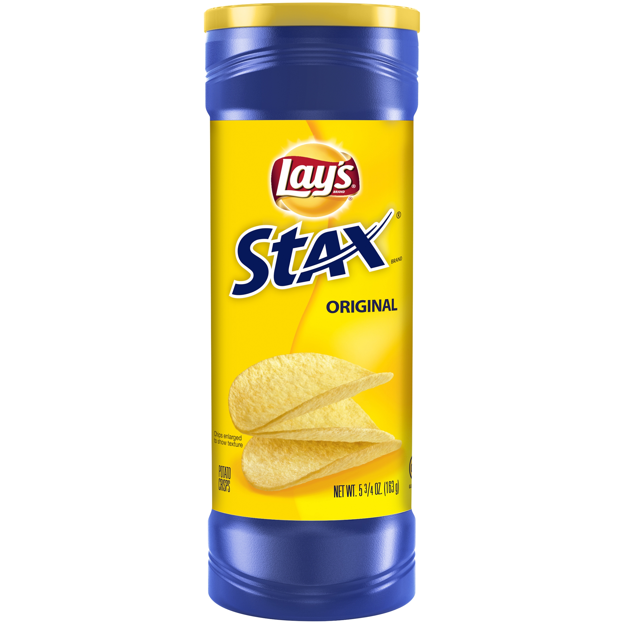 Lay's Stax Potato Chips Original 5.75oz Can