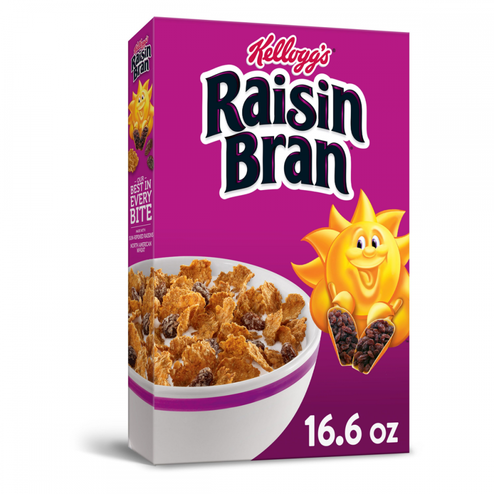 Kellogg's Raisin Bran Cereal 16.6oz Box