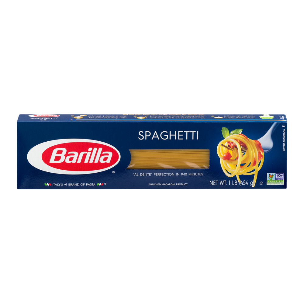 Barilla Spaghetti 16oz Box