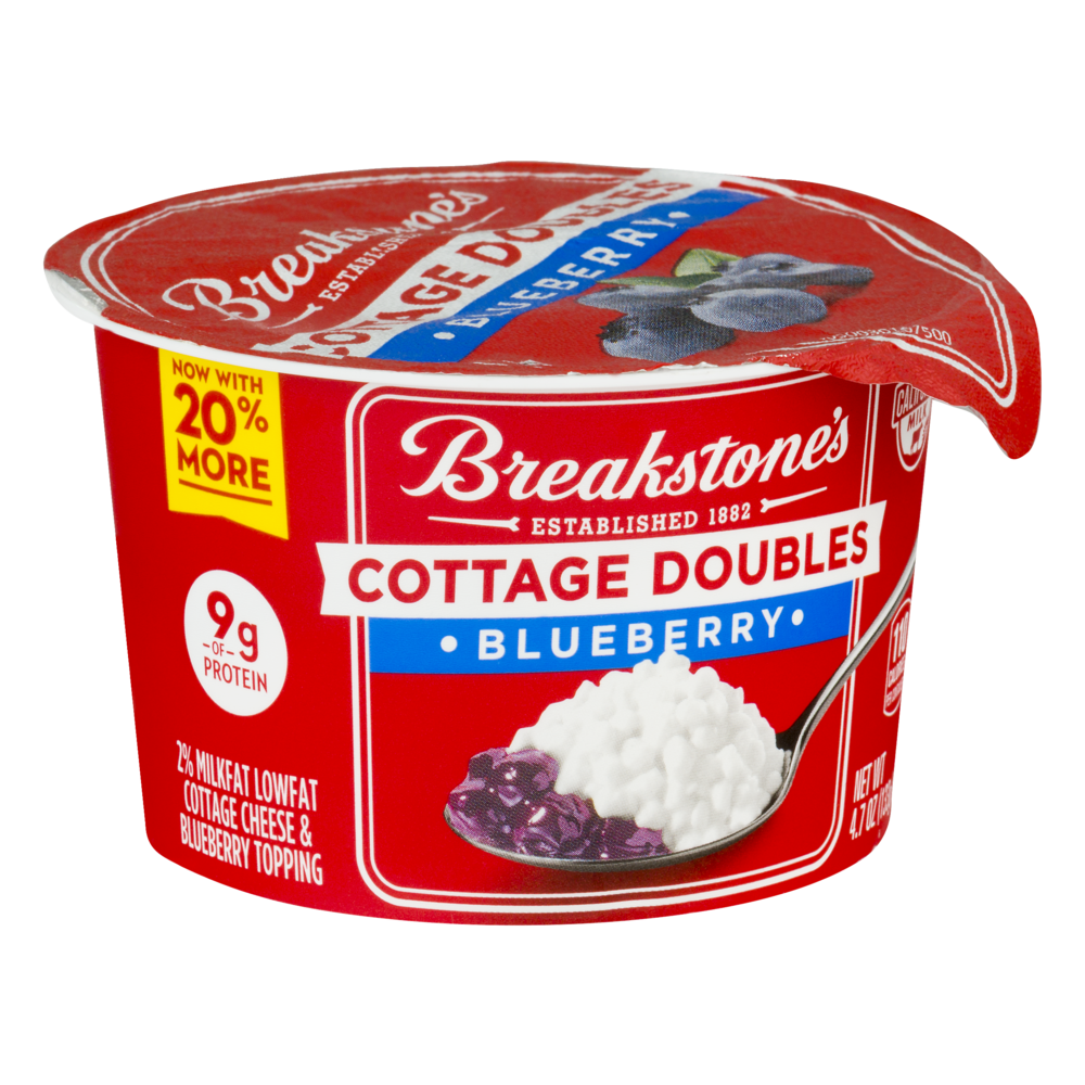 Breakstone's Cottage Cheese Doubles Blueberry 4.7oz