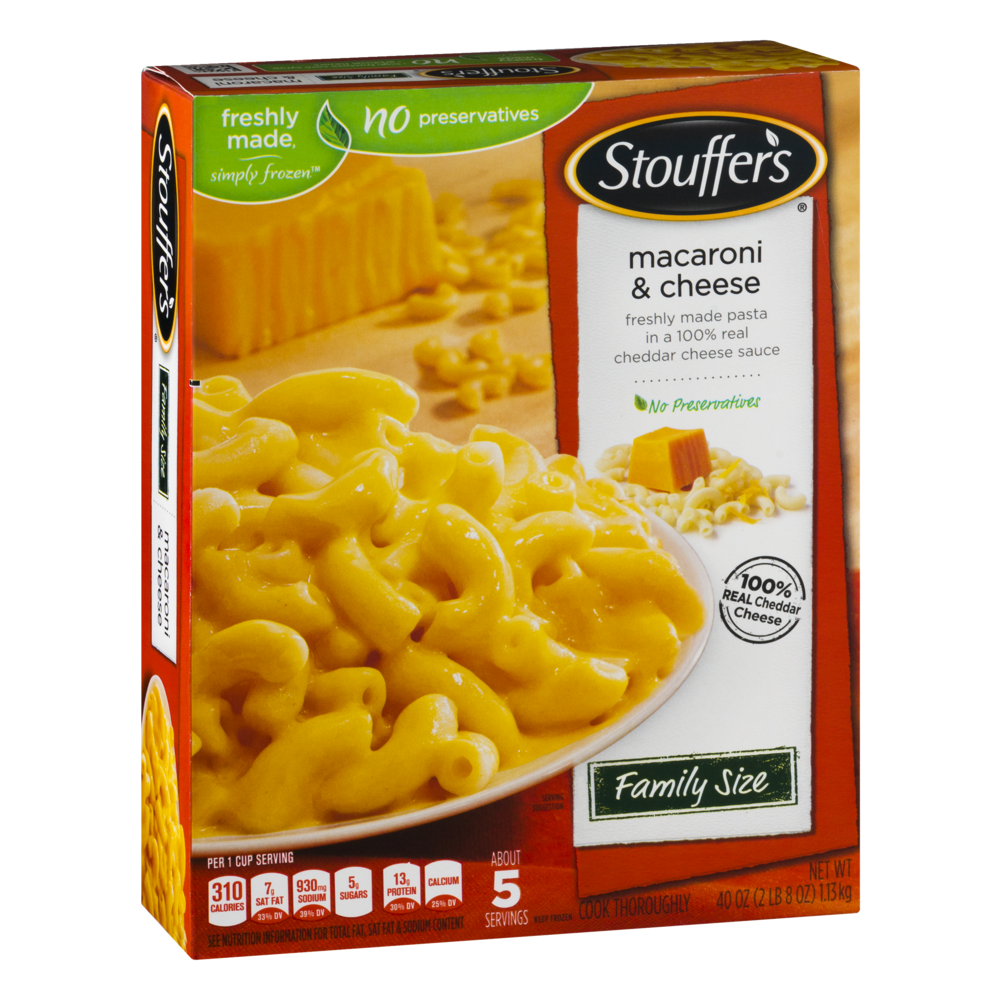 Stouffer's Macaroni & Cheese Family Size 40oz PKG