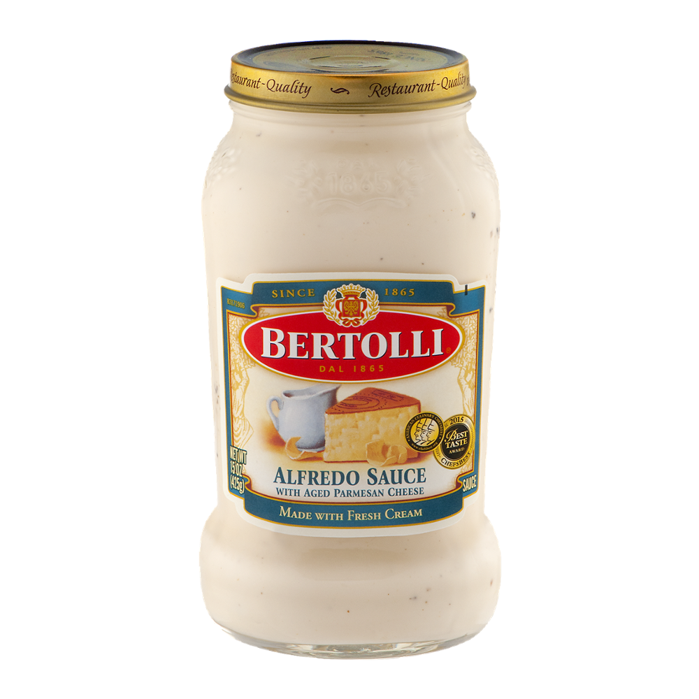 Bertolli Alfredo with Aged Parmesan Cheese Pasta Sauce 15oz Jar