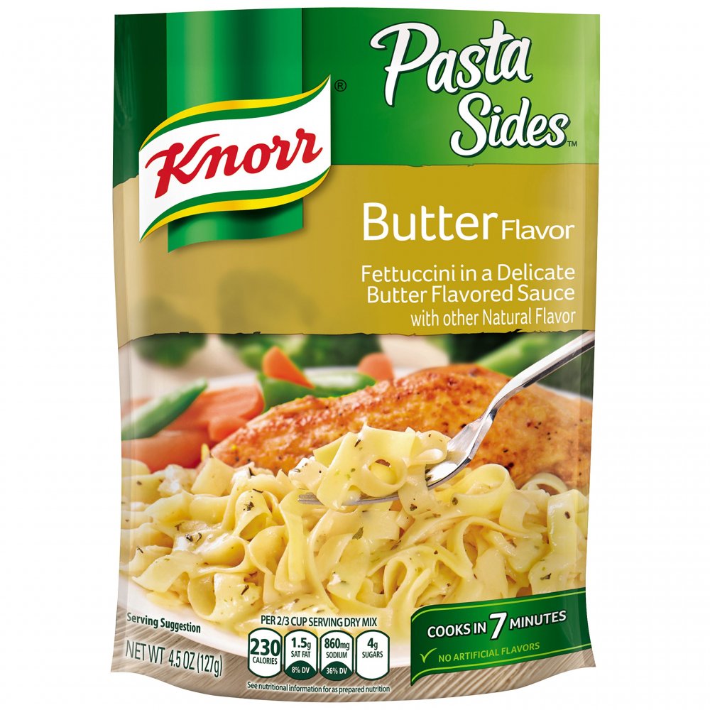 Knorr's Pasta Sides Butter 4.5oz Bag