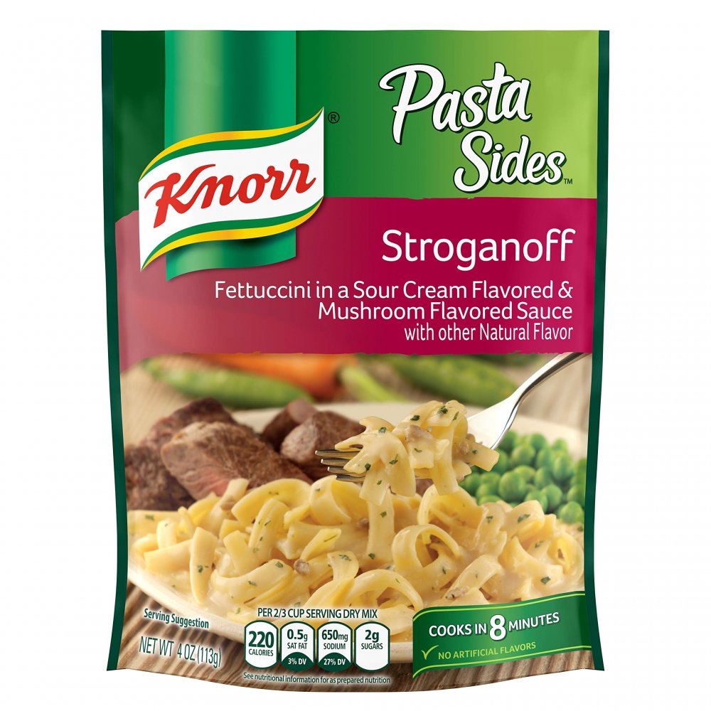 Knorr's Pasta Sides Stroganoff 4oz Bag