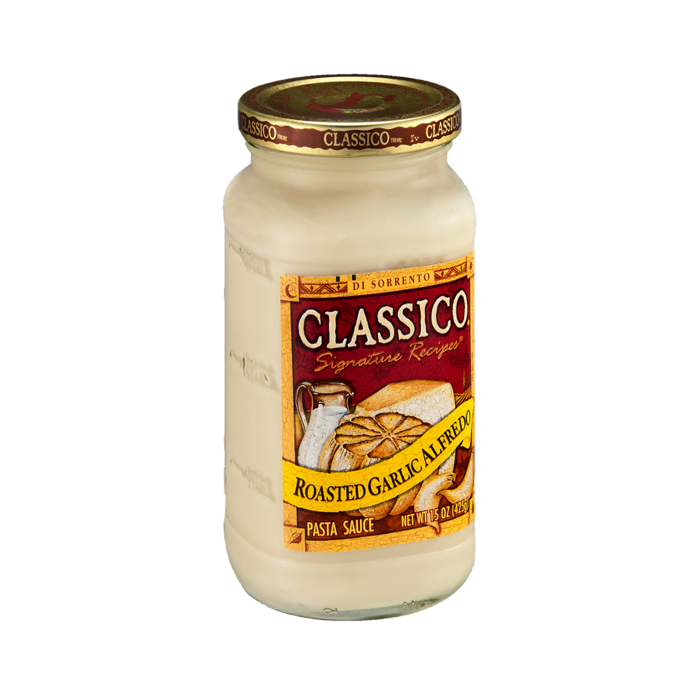 Classico Di Sorrento Roasted Garlic Alfredo Pasta Sauce 15oz Jar