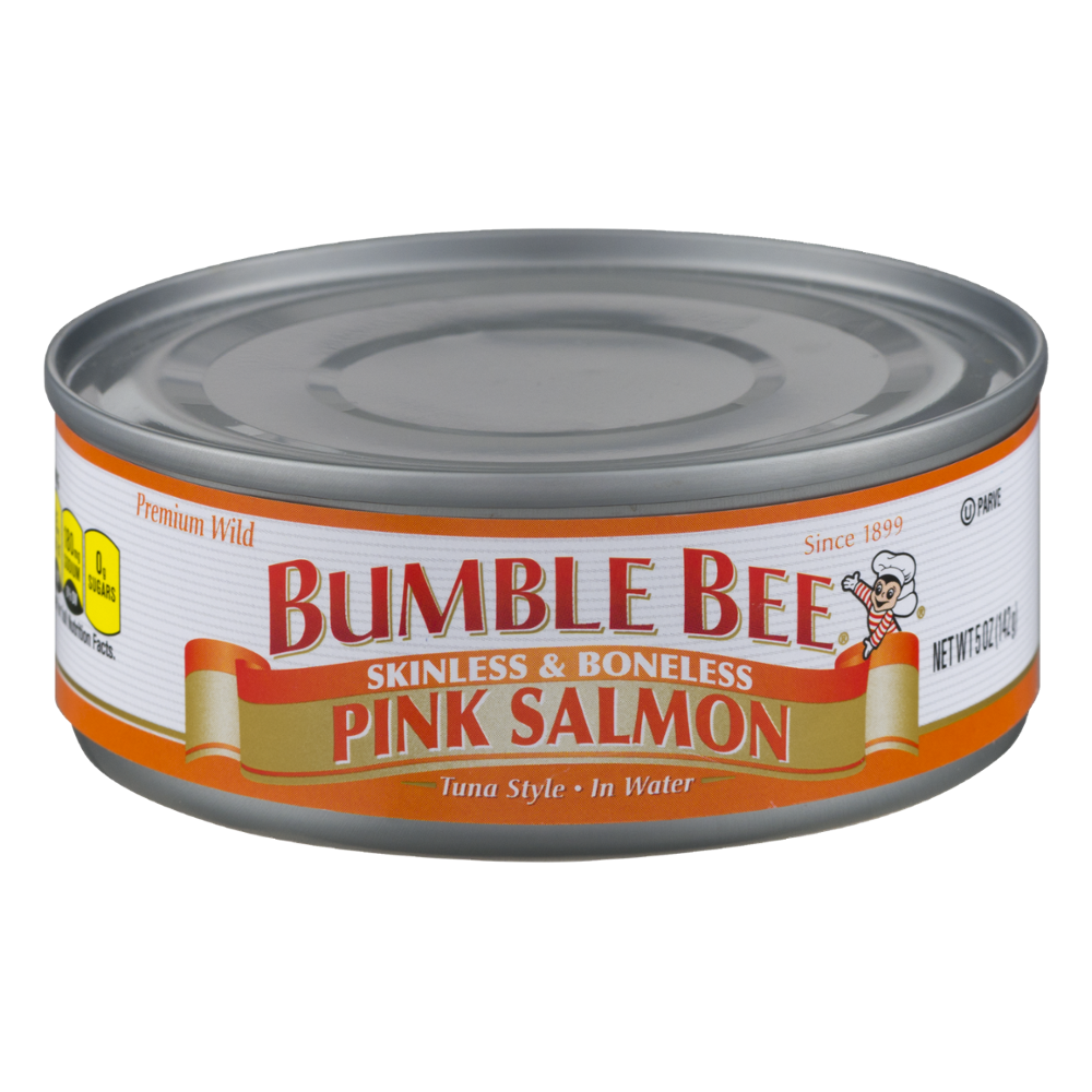Bumble Bee Pink Salmon in Water 5oz Can