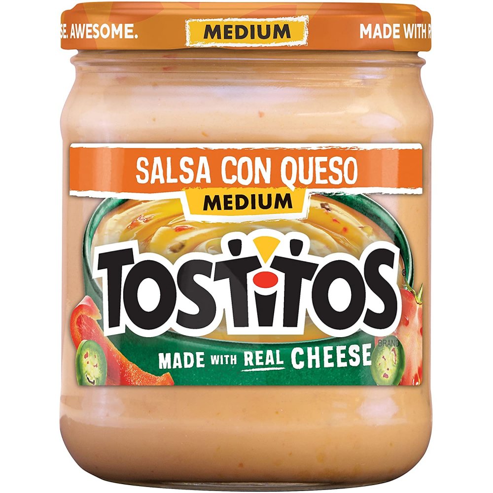 Tostitos Salsa Con Queso Medium 15oz Jar