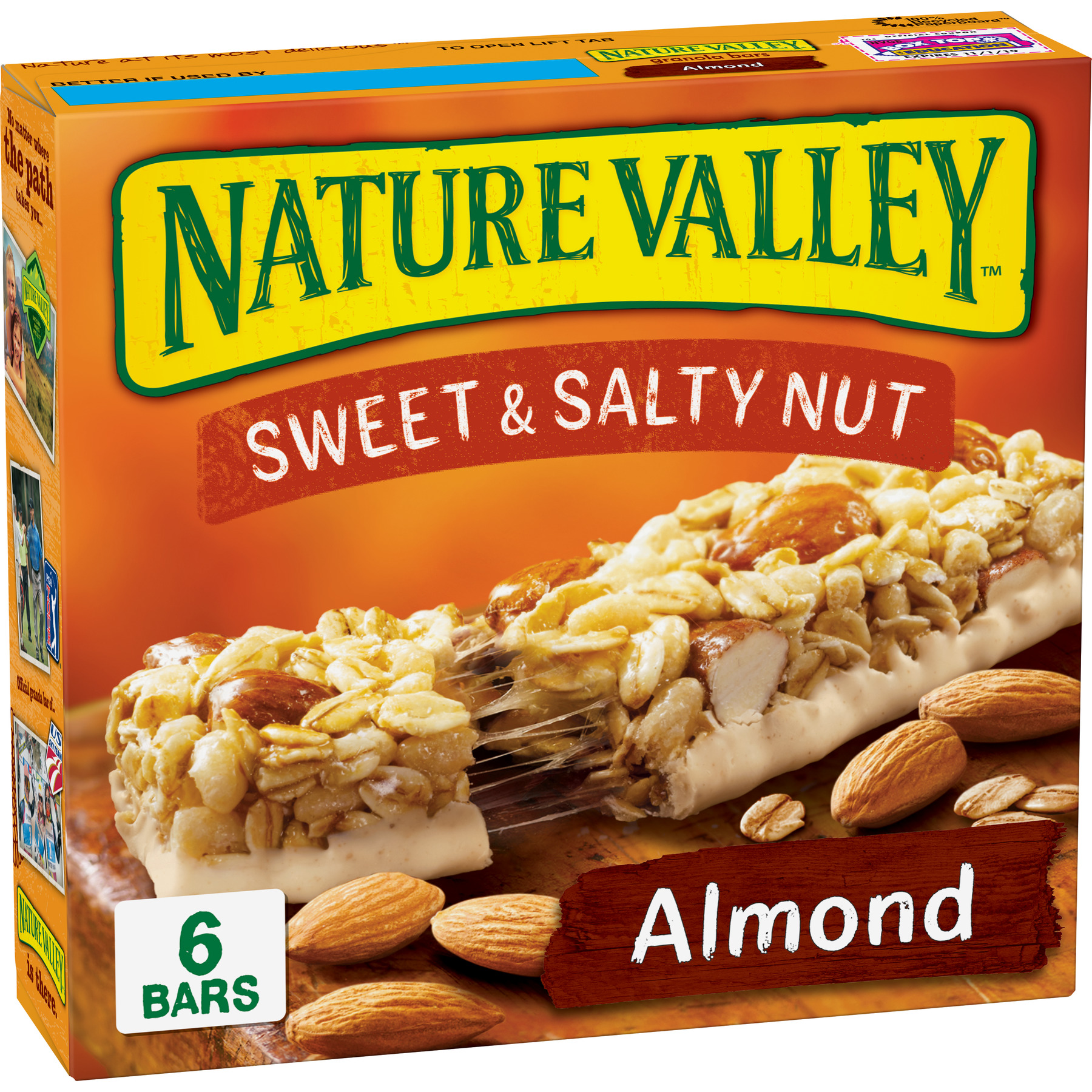 Nature Valley Sweet & Salty Nut Almond Granola Bars 6 Bars 7.4oz