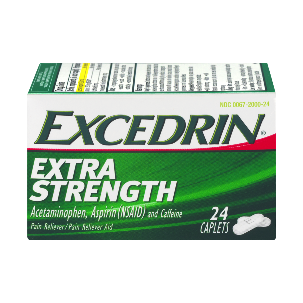 Excedrin Extra Strength Caplet 24CT