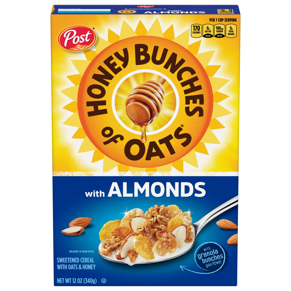 Post Honey Bunches of Oats with Crispy Almonds 12oz