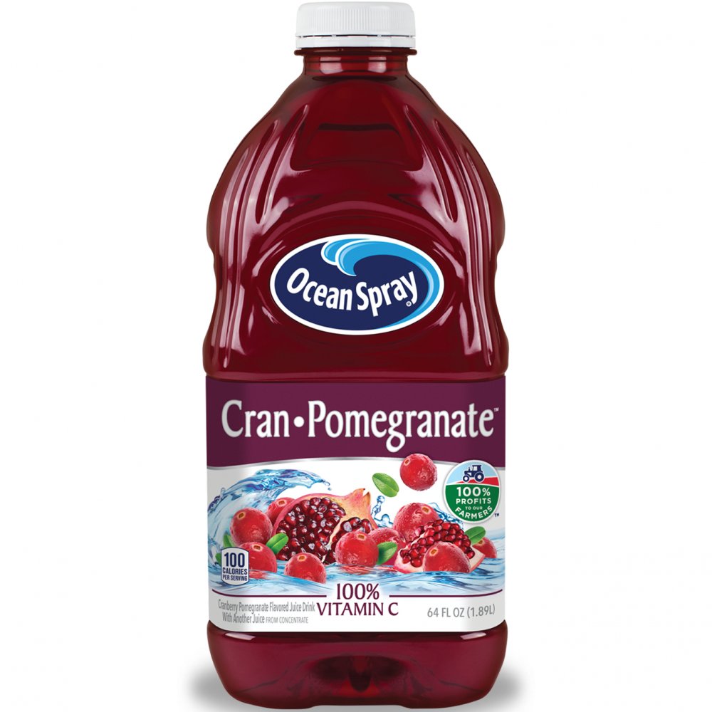 Ocean Spray Cran-Pomegranate Juice Drink 64oz BTL