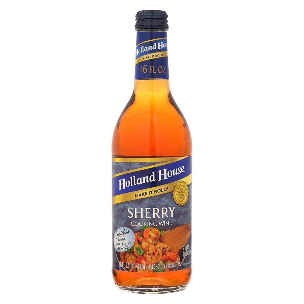 Holland House Cooking Wine Sherry 16oz BTL