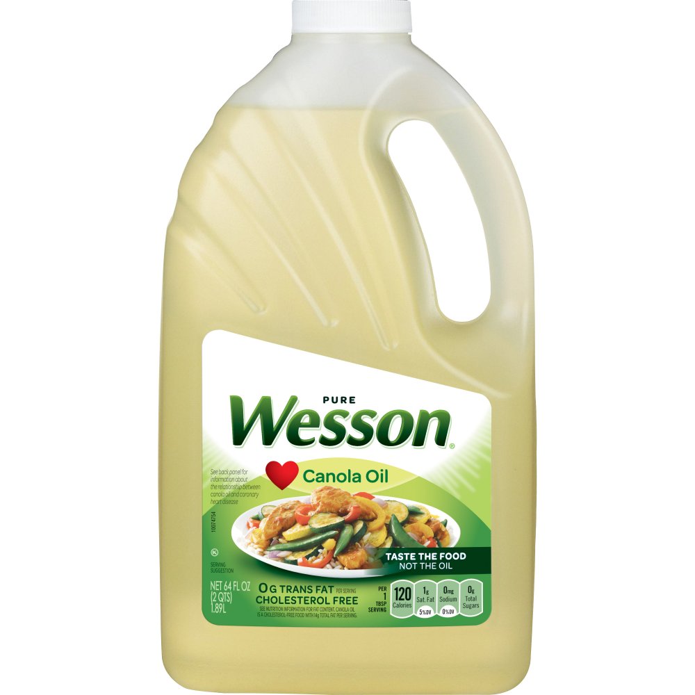 Wesson Canola Oil Pure 64oz BTL