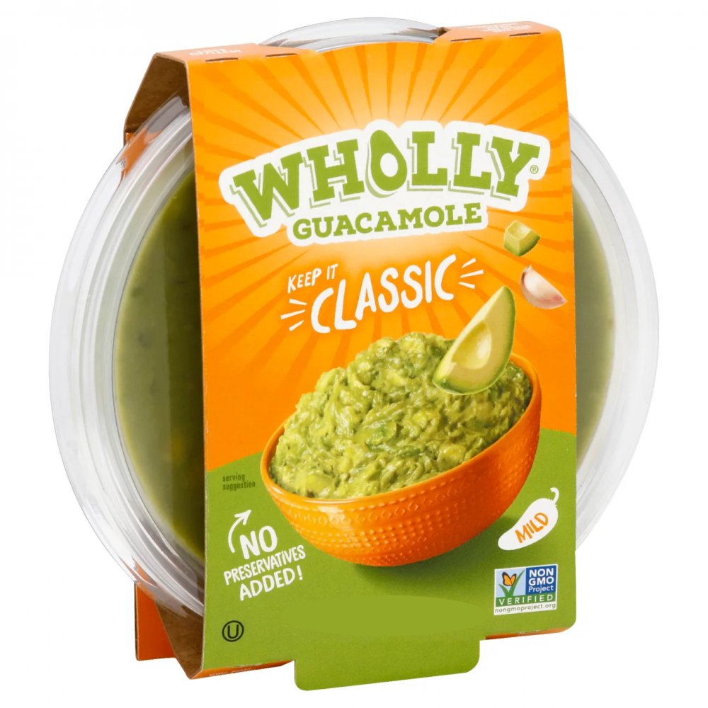 Wholly Guacamole Classic All Natural Guacamole 8oz PKG