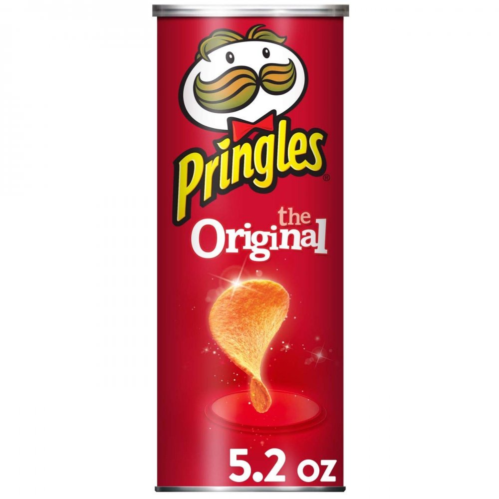 Pringles Potato Crisps Original 5.2oz Can